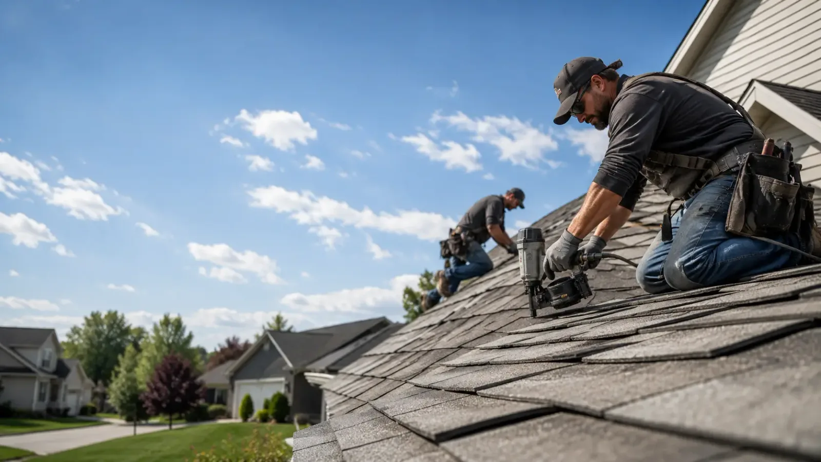 Storm Damage Roof Repair in Carol Stream, IL near me